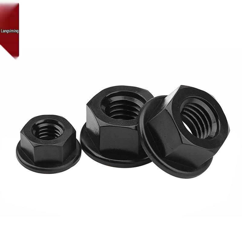Nylon Hex Flange Nut with Washer, Insulation, Anti-Loosening Adhesive (M3-M12)