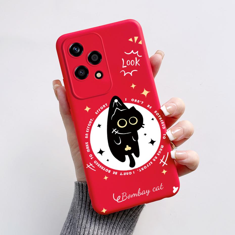 For Honor 200 Lite Case Astronaut Flower Soft Silicone Back Cover Phone Cases For Huawei Honor200 Lite Protective Bumper Funda