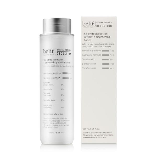 belif The White Decoction Ultimate Brightening Toner 200ml