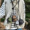 Mountain Keychain Neck Hanging Coin Purse Waterproof Korean Style Mini Wallet Portable Zipper Pouch Small Storage Bag Student
