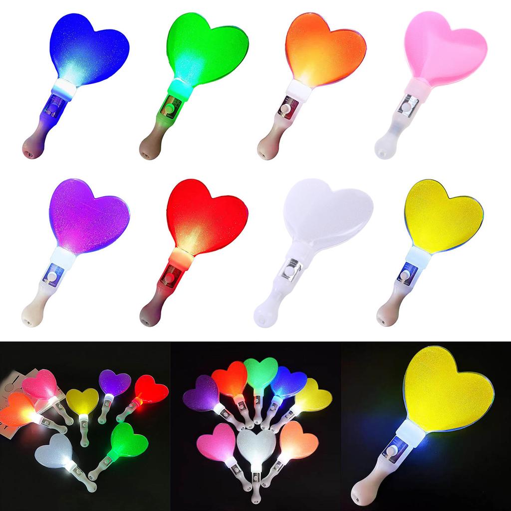 Knicklichter, Licht mit Farbwechsel, Mini-Herzlampe, Geschenke für die Inneneinrichtung, Livehouse, Neujahrskonzert, KPOP-Leuchtlampe