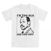 Men Women's Roger Murtaugh Lethal Weapon Shirt Accessories Pure Cotton T-shirt Clothing Vintage Tee Shirt Summer