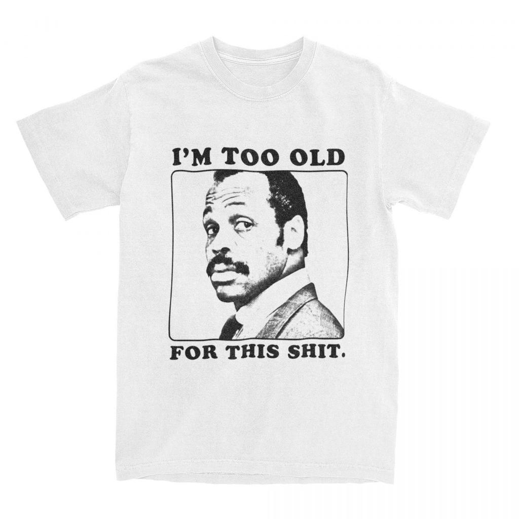 Men Women's Roger Murtaugh Lethal Weapon Shirt Accessories Pure Cotton T-shirt Clothing Vintage Tee Shirt Summer