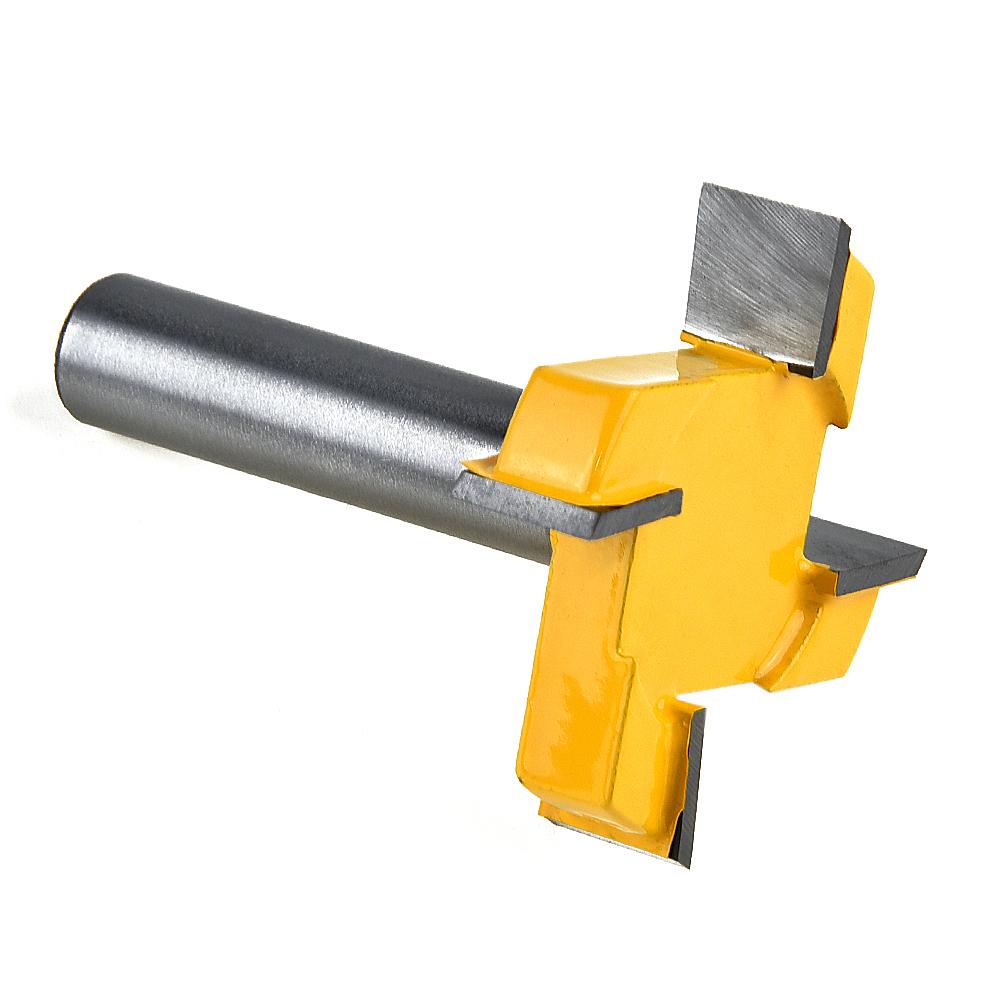 1PC 1/2" Shank Milling Cutter Wood Carving CNC Carbide Surfacing Router Bits Slab Flattening Planing Bit Wood