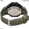 CREPHA TELVA Digitale Armbanduhr, Multifunktion, Wasserdicht bis 5 ATM, Stoppuhr, Großes Display, Polyurethan-Armband, Khaki, Herren, Sport, TE-D281-KH