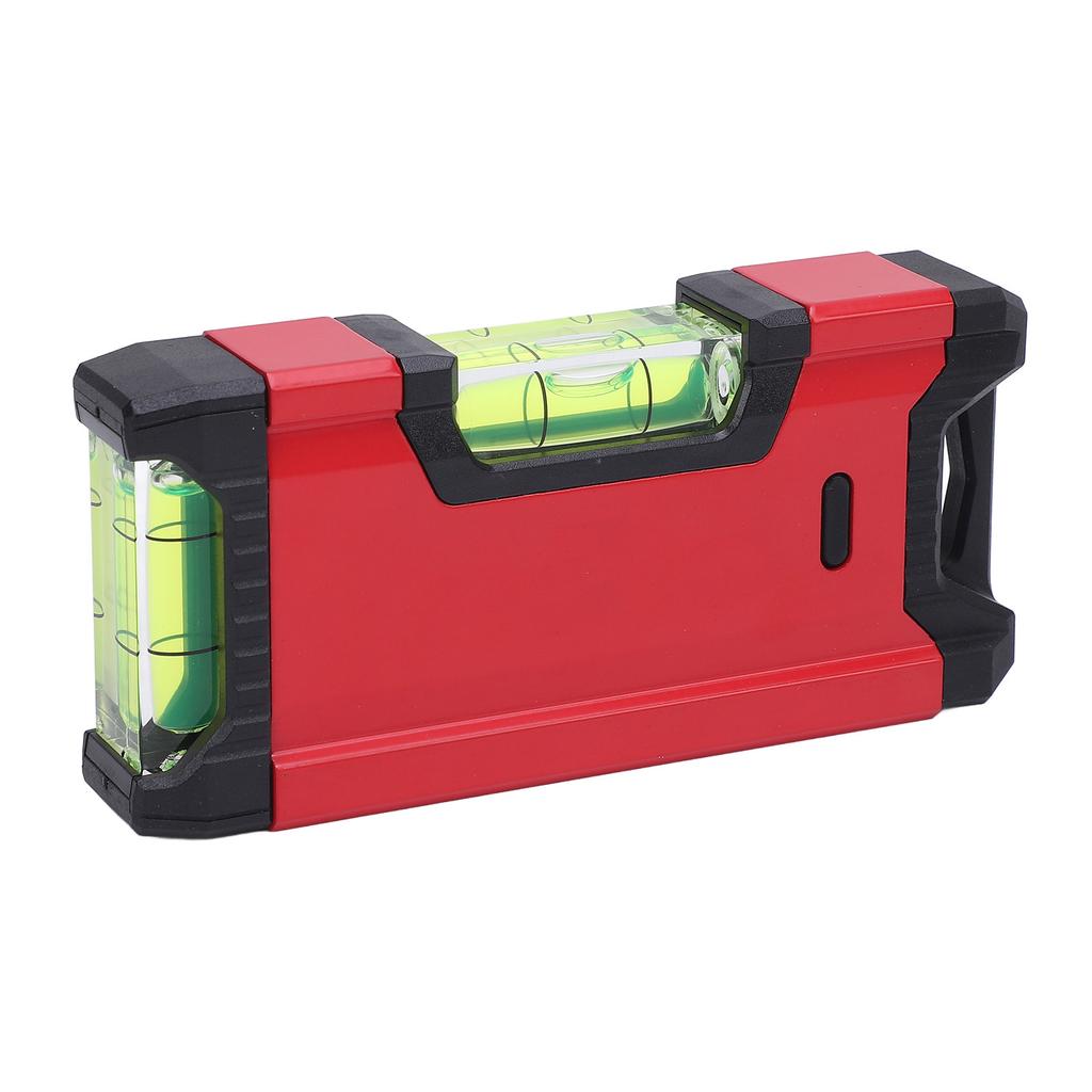 Bubble Level 11cm Long 0.5mm Accuracy Aluminum Alloy Small Horizontal Vertical Bubble Level Tool