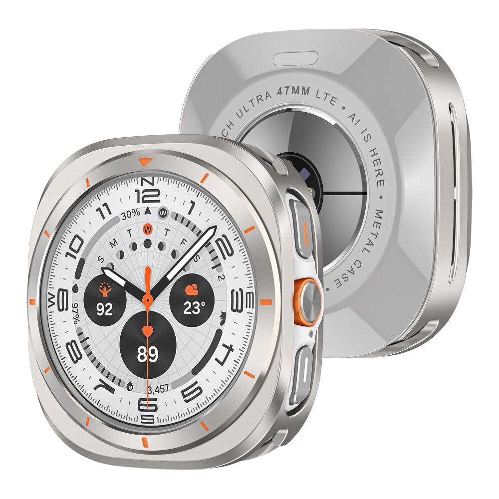 Alloy Protective Case for Samsung Galaxy Watch 7 Ultra 47mm Luxury Metal Cover for SAMSUNG Galaxy ULTRA7 47MM Bumper Accessories