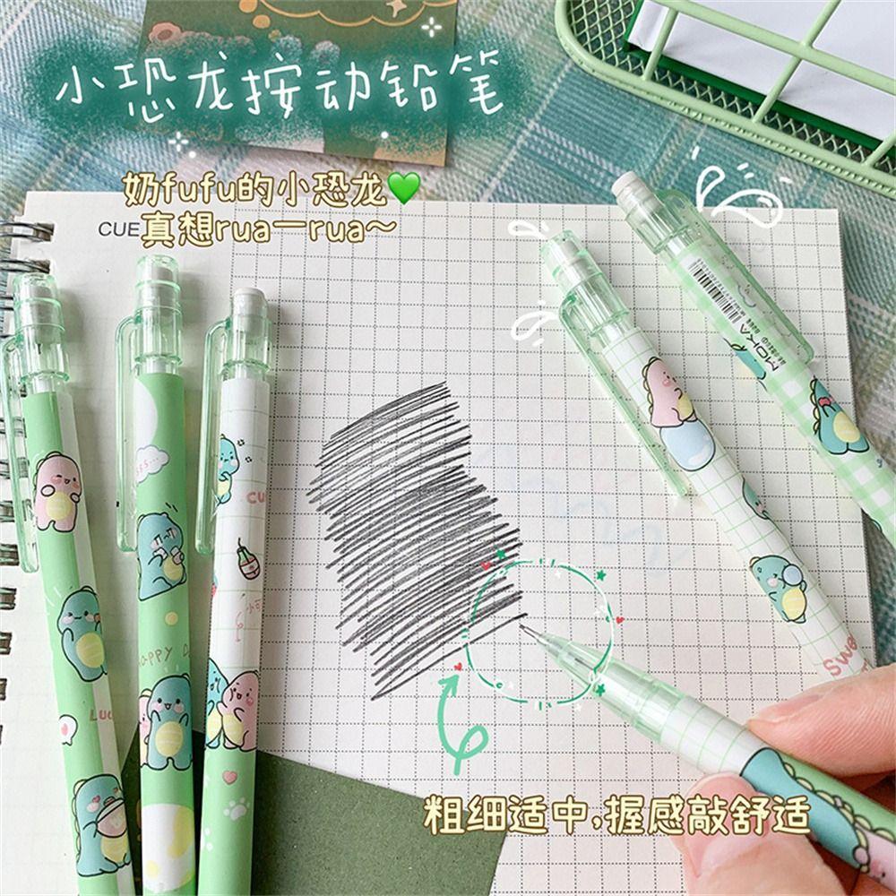 Korean with Eraser Student Stationery Press Pen Movable Pencil Automatic Pencils Mechanical Pencil
