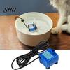 Water Feeding Pump Powerful Solid Mini Lightweight Convenient Splash-proof Easily Cleaning LED Light Pet Cat Fountain Motor for Puppy