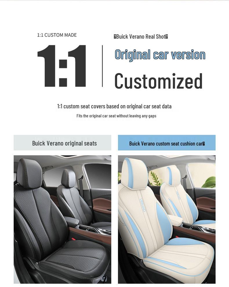Buick Verano Pro All-Season Full Coverage Car Seat Cushion