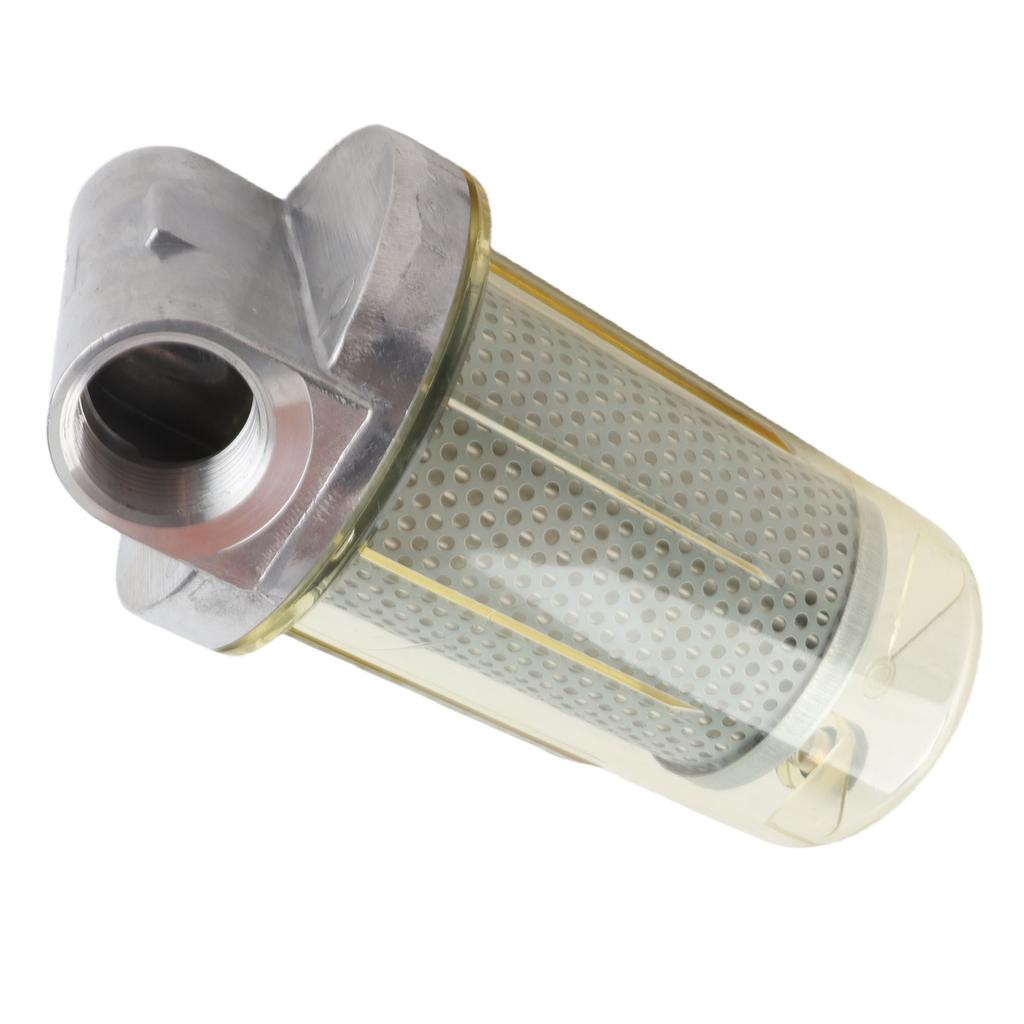 Kraftstofffilter Transparent 1,3 Zoll Kraftstoffspenderfilter Filterzubehör zum Austausch