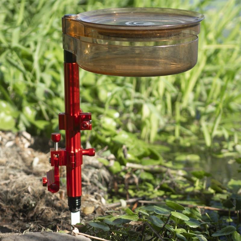 Aluminium Fiskeutrustning Markplugg Fäste Fiskeskyddsställ Spöfäste Ställ Markfäste Fisketillbehör