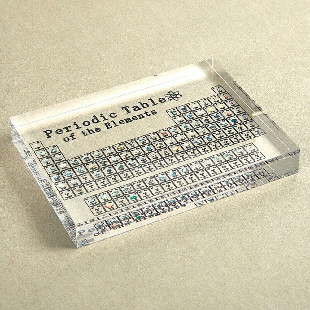 Kids Gifts School Home Decoration Periodic Display Board Periodic Table Chemical Element Display