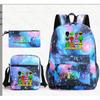 Rhythm Box Peripheral Elementary School Bag Large Capacity Starry Sky Backpack Three-piece Set