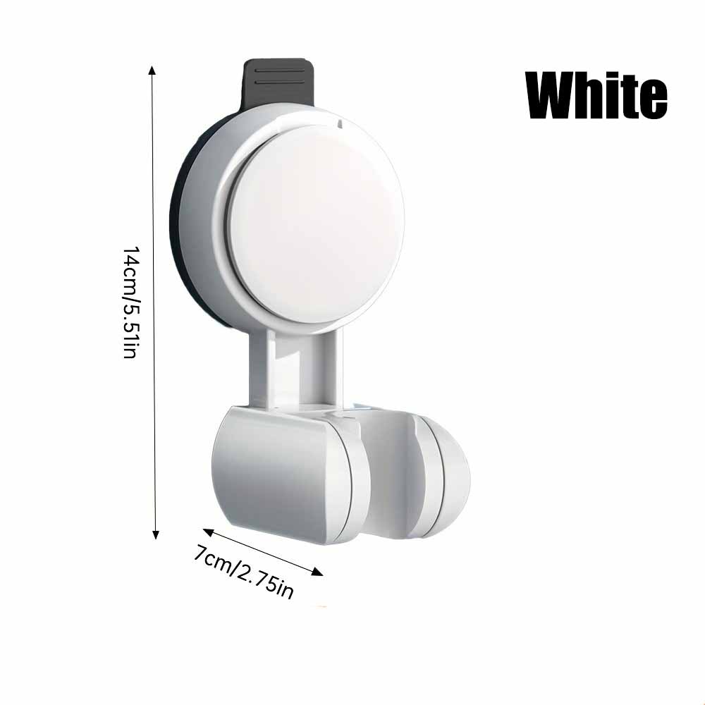 1-4PCS Suction Cup Shower Head Holder ABS Adjustable Strong Adhesive Universal Shower Head Support Reusable No Trace Waterproof