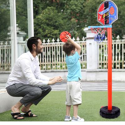 Regulowany kosz Sporty na świeżym powietrzu Zestaw do gry w koszykówkę dla dzieci Koszyk Goal Indoor Interaction Boy Kids Yard Game