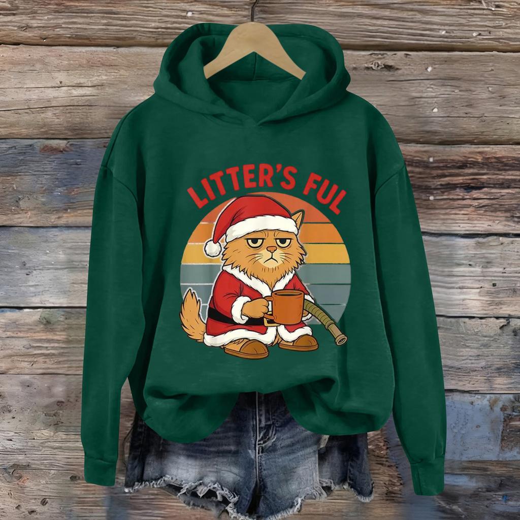 Women's Fashion Daily Versatile Casual Sweatshirts Long Sleeve Hooded Top Sweatshirts