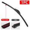 Car Windshield Wiper Blade Universal U/J Double Rubber Strip Wiper Blade Natural Rubber Strip 14"16"18"19"20"21"22"24"26"