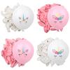 20Pcs Unicorn Latex Balloons Kids Unicorn Theme Birthday Party Decoration Supplies Cartoon Animal Horse Helium Globo Baby Shower
