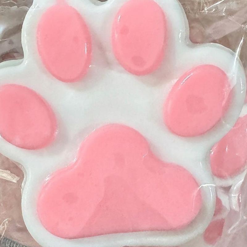 Extra Large Squeeze Cat Paw Stress Toy Slow-Rebound Squishy Toy Jelly Cat Paw Fidget Toys Super Soft Sensory Toys for Kids Gifts