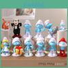 Creative Smurfs Pvc Art Figurine Toy For Desk Decoration Gift For Teens