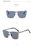 2024 Ultra-Light Large Square Nylon Polarized Sunglasses - Screwless, Elastic Frame (Model 7335)