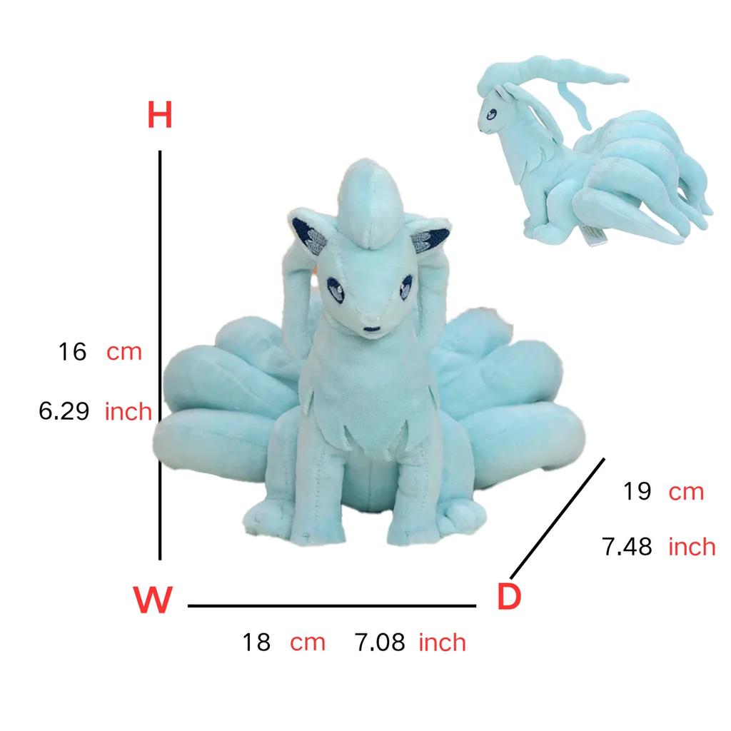 Pokemon Plush Toy Mega Charizard X Y Rayquaza Latias Latios Lapras Alolan Vulpix Ninetales Dragonair Garchomp Anime Plush Doll