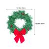 Hood Ornaments for Trucks Front Door Wreath Christmas Decorations Car