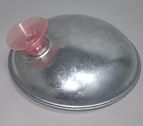 Doi Metal Chemical Co., Ltd. 112886, Silver, Galvanized Iron Hot Water Bottle, 1.2-inch (Direct Flame Compatible)