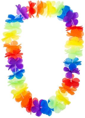 Naszyjnik Hawajski Hawaje Kolorowy Kwiaty Aloha