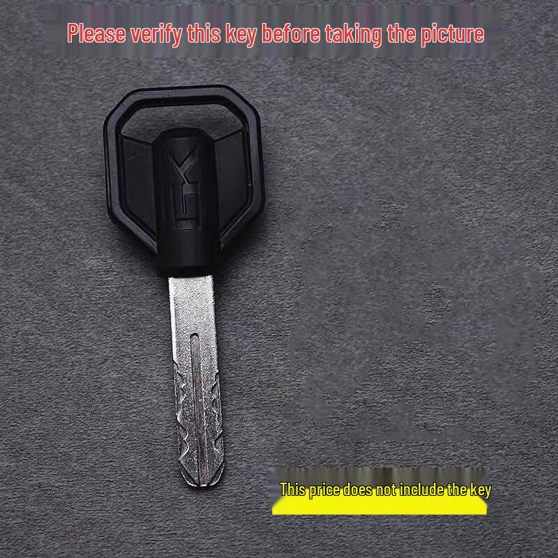 Handmade Cowhide Key Cover & Chain for Gaokin GK500/GK1000 Motorcycles