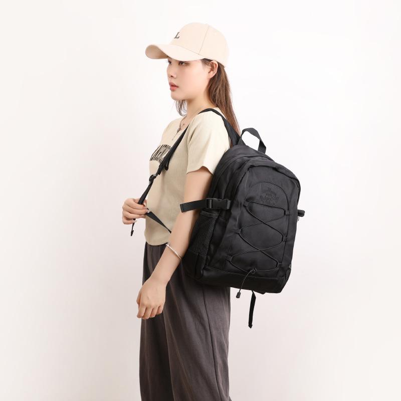 Nylon Cloth Anti-Splashing Backpack Women'S Fashion Commuter Computer Backpack Men'S Short-Distance Travel Bag