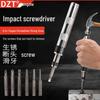 Impact Screwdriver Set with Extractor and Socket Tools