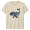 Cute Whale TShirt Ocean Life Birthday Gift For Him And Her