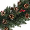 KADAX Christmas Tree Garland 115 Cm Dense Cones