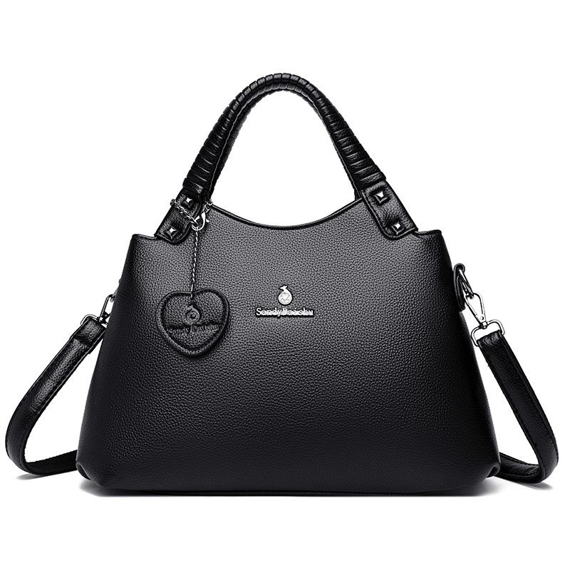 New Style Handbag Women Fashion Middle aged Mother Goes Out with One Shoulder Crossbody