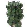 Artificial Hedges Fence Simulation Expandable Sun Protection Waterproof Artificial Topiary Hedge Plant for Garden Grape Leaves