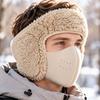Built In Ear Covers One Piece Face Mask Windproof Cycling Face Cover  Daily Outdoor Activities