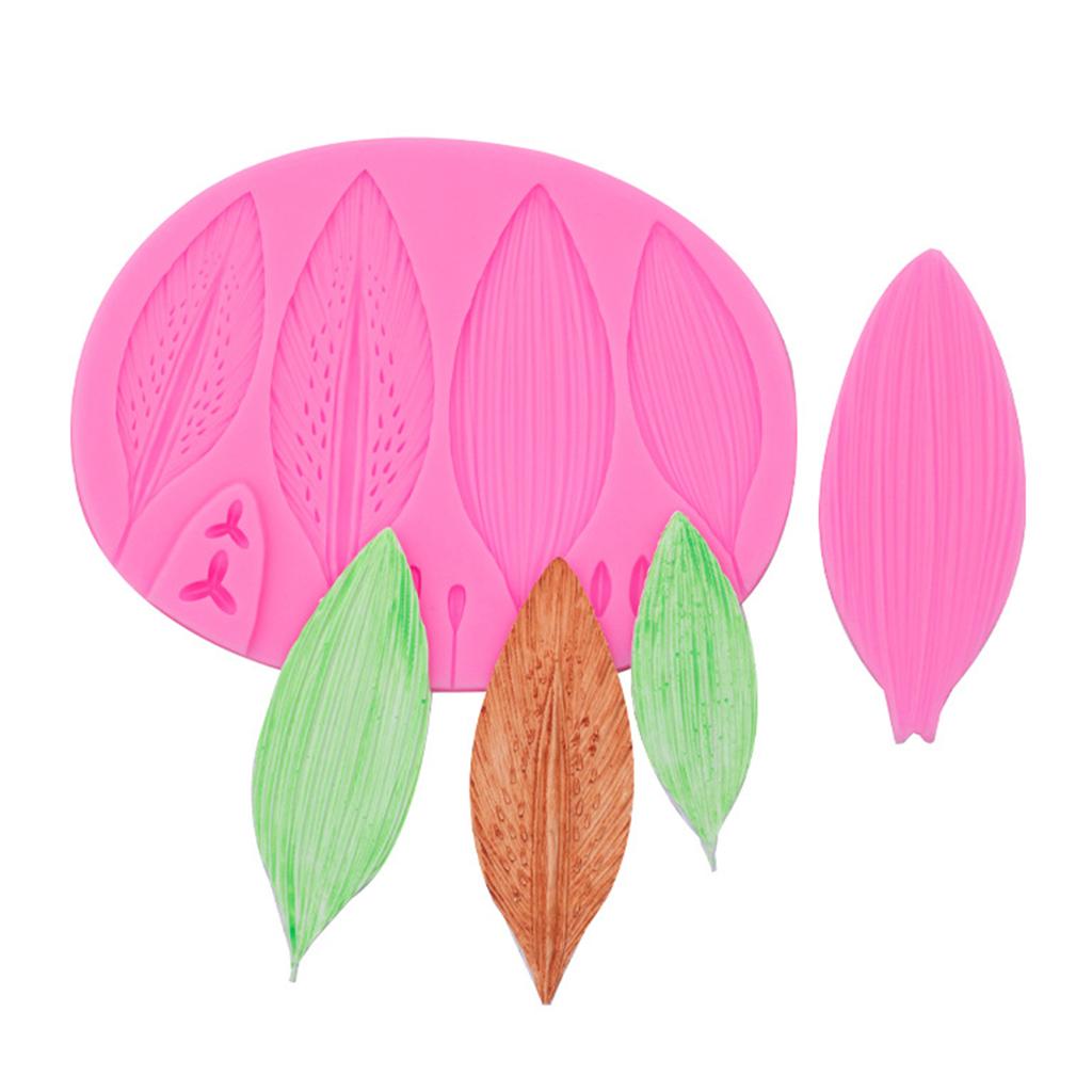 Mini-Ginkgo Leaves Silicone Mold Fondant Mould for Kids DIY Wedding Cupcake Cake Decoration Fondont Resin Mold Tool