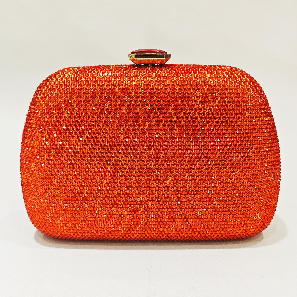 

Elephant Pattern Gold Women Evening Bag Crystal Clutches Lady Diamond Shoulder Handbags Wedding Prom Purses Bridal Clutch Bags 20cmX11cmX6cm