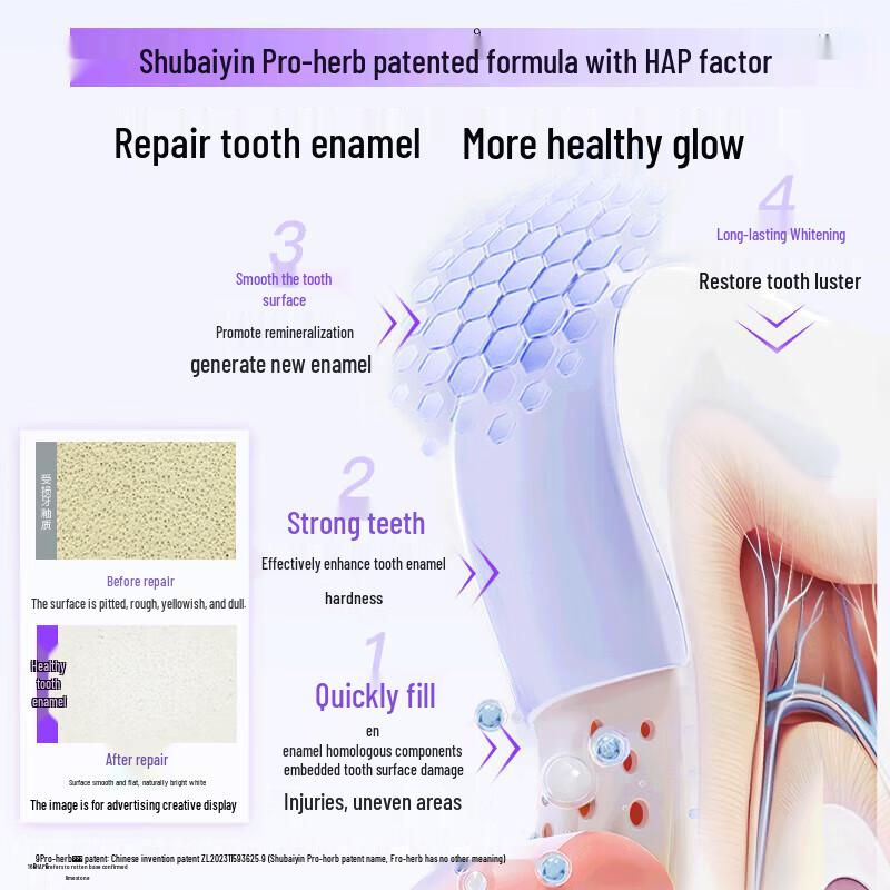 Saky French Natural Enzyme Whitening Toothpaste