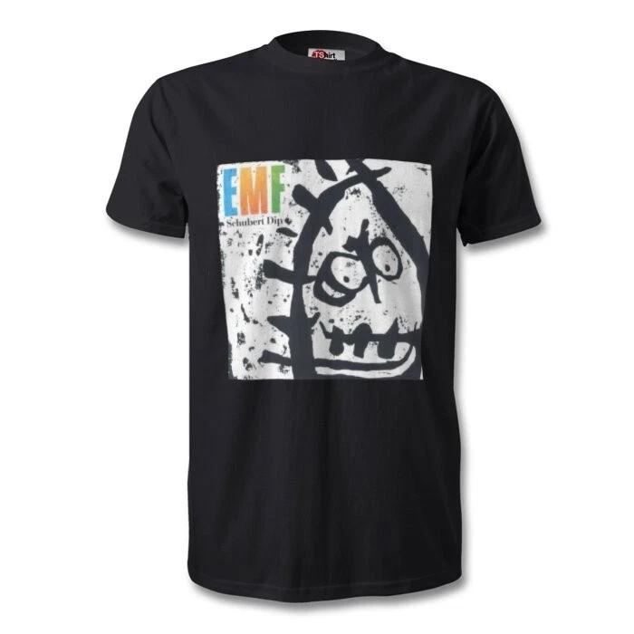 EMF Schubert Dip retro rave 90s dance music album pop art T-Shirt tee UK seller S