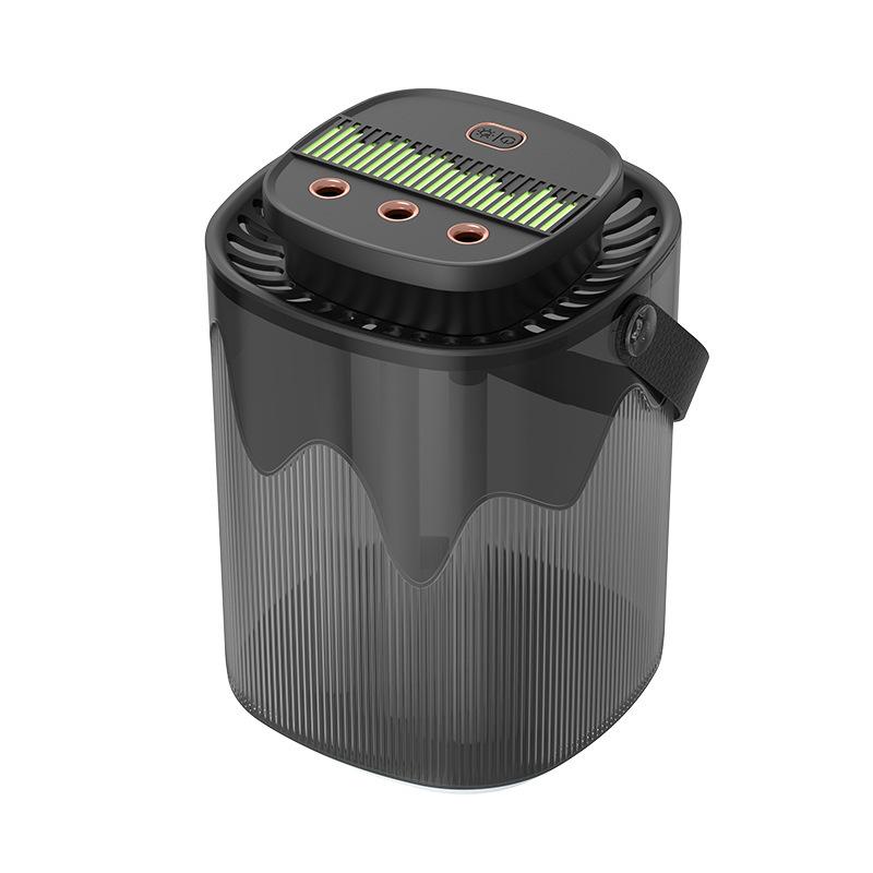 

3L AirHumidifier Large Capacity 3 Spray Ports Household Atomizer USB Desktop Office Umidificador Fresh Mist Maker Aroma Diffuser чёрный