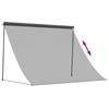 Retractable Awning Anthracite 200 X 150 Cm Fabric and Steel