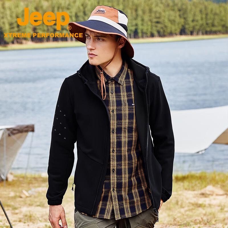 Jeep Men's Outdoor Warm Softshell Jacket J232095678
