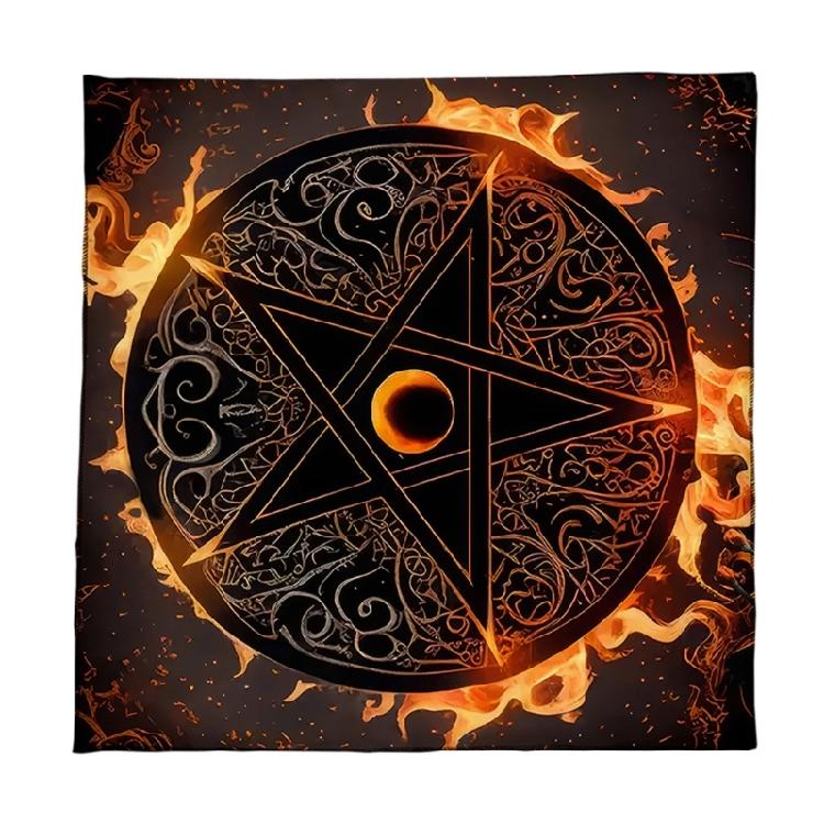 Multifunctional Tarots Card Table Cover Square Decorations Tarots Tablecloth Witchcraft Divination Altar Table Cloth