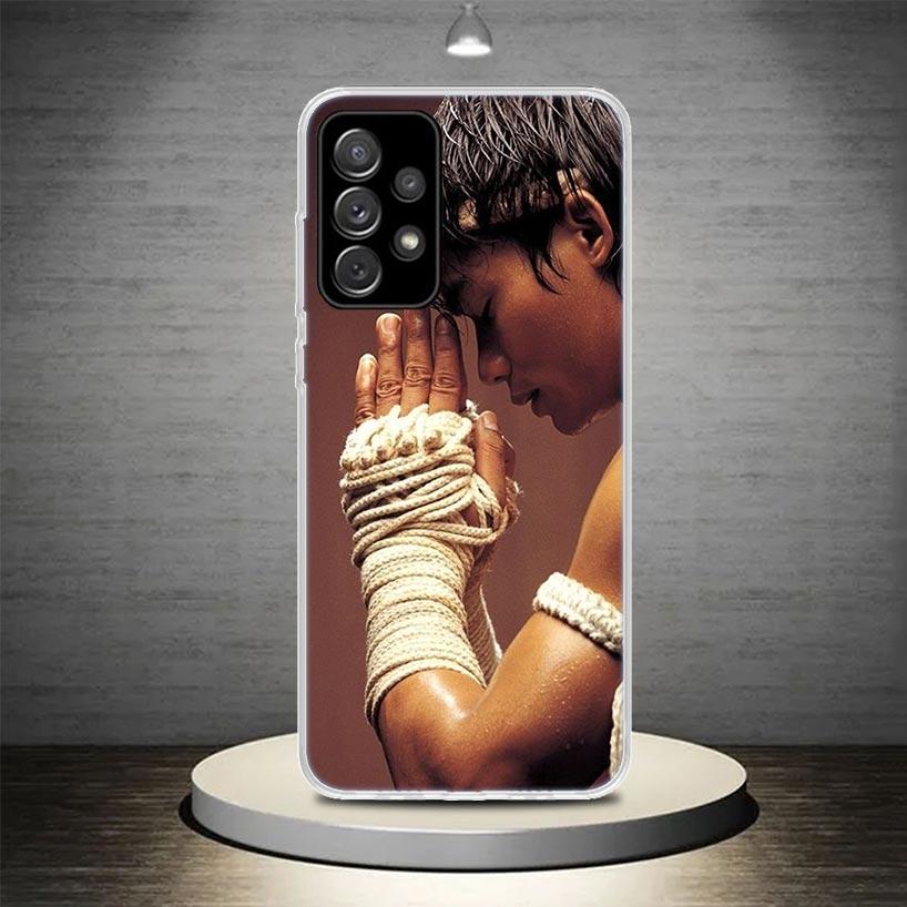 Muay Thai Fight Boxing Phone Case Cover For Samsung Galaxy A13 A14 A15 A16 A17 A53 A54 A55 A56 A33 A34 A35 A36 A23 A24 A25 A26 A