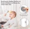 A55X-Charging Base Cordless Hair Dryer For Baby, Gentle Airflow Mini Portable Travel Design, Small Dryer