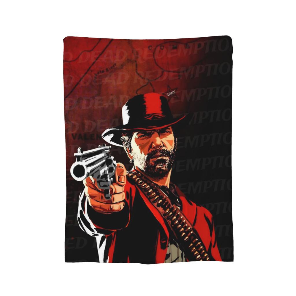 Arthur Morgan Blanket Multi-size Cozy and Lightweight Throw Blankets for Sofa Couch and Bed