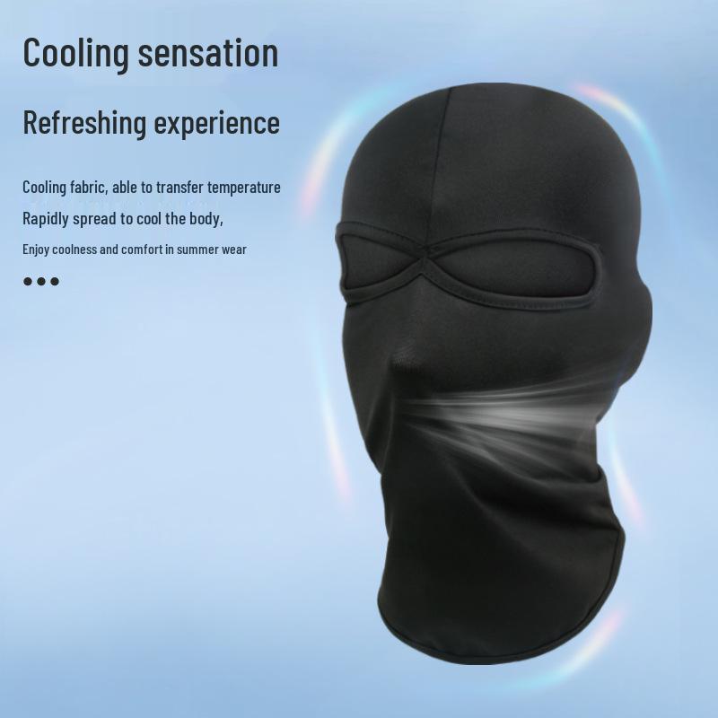 Breathable Quick-drying Cycling Helmet Liner with Sun Protection